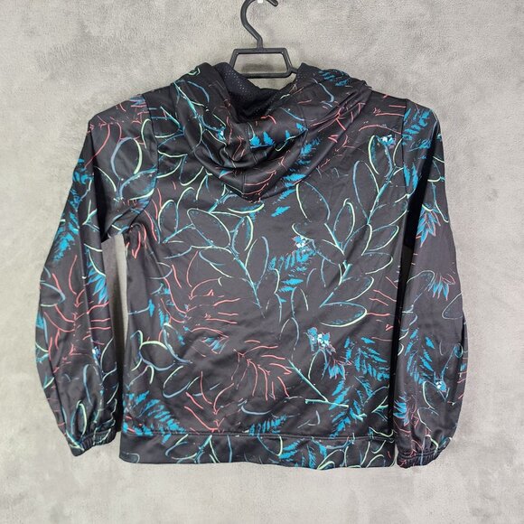 Womens Under Armour Loose Fit Hooded Pullover Sweatshirt Multicolor Leaf Size S - Picture 9 of 12